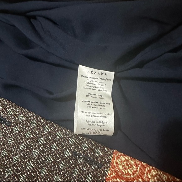 Sézane Will jacket NWT - Picture 6 of 6